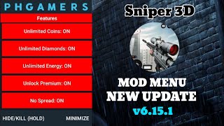 Sniper 3D MOD APK v6.15.1 MOD Menu/Unlimited Coins/VIP/Unlock Premium for Android/NEW UPDATE screenshot 3