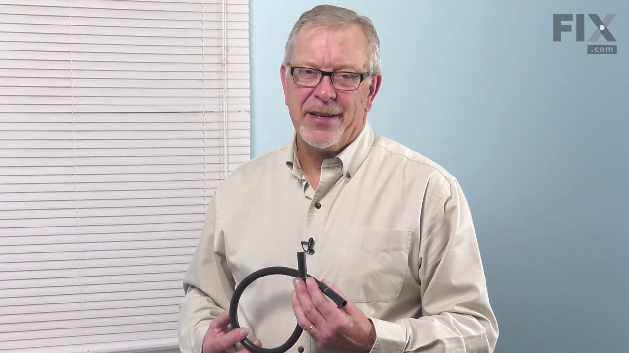 Maytag Dishwasher Repair - How to Replace the Water Inlet Tubing - YouTube
