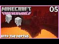 Exploring THE NETHER In My New Minecraft Forever World (EP5)