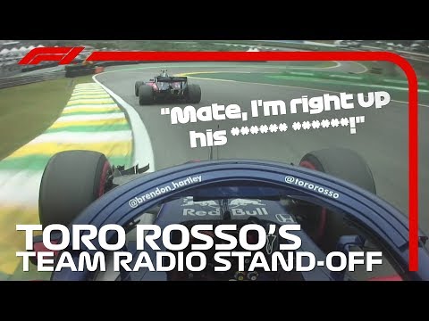 Toro Rosso's Team Radio Stand Off | 2018 Brazilian Grand Prix