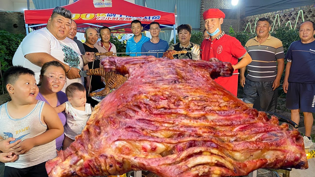 Брат Обезьяна «зажарил барашка целиком», чтобы отпраздновать день рождения дочери!