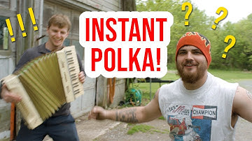 Instant POLKA! - First Time Playing Accordion