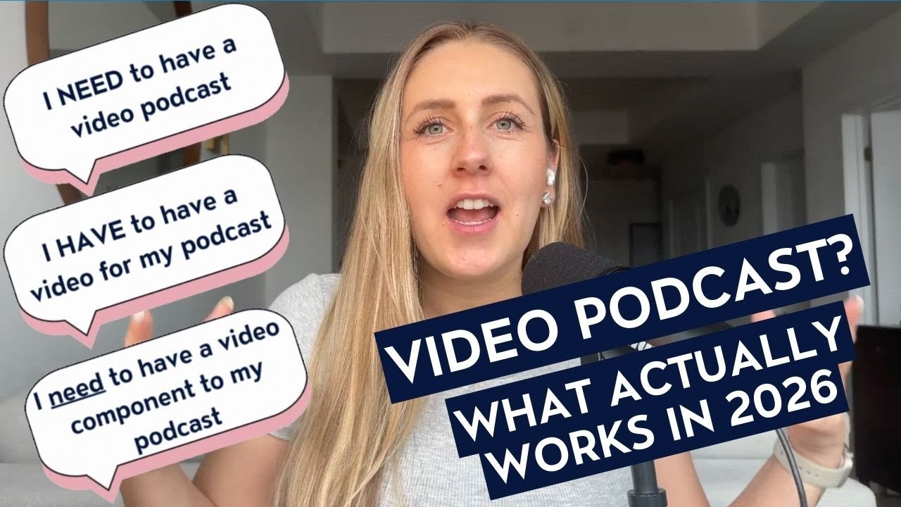 Should You Start a Video Podcast? What Works, What Doesn’t, and Why Audio Still Wins