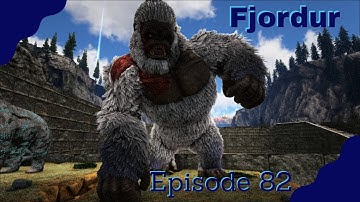 Alpha Megapithecus vs Rex Army -  ARK Fjordur - Episode 82