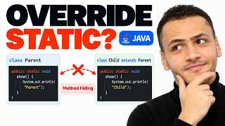 54. Can We Override Static Methods in Java Explained #1
