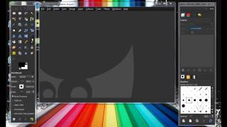 gimp background lens flare episode