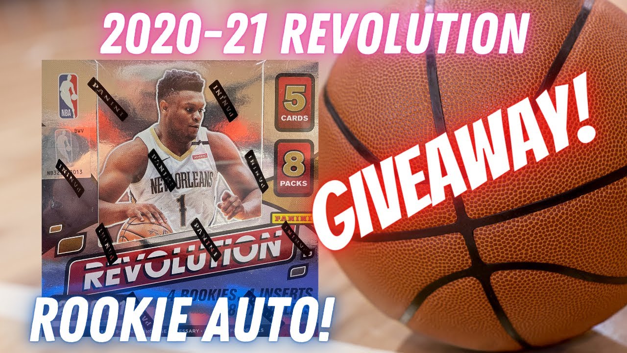 2020-21 Panini Revolution Basketball Hobby Box. Auto Hit and