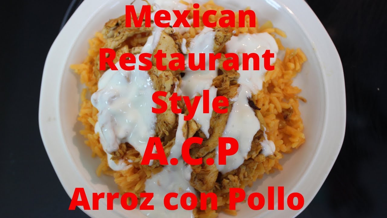 Mexican Restaurant Style A C P Copycat