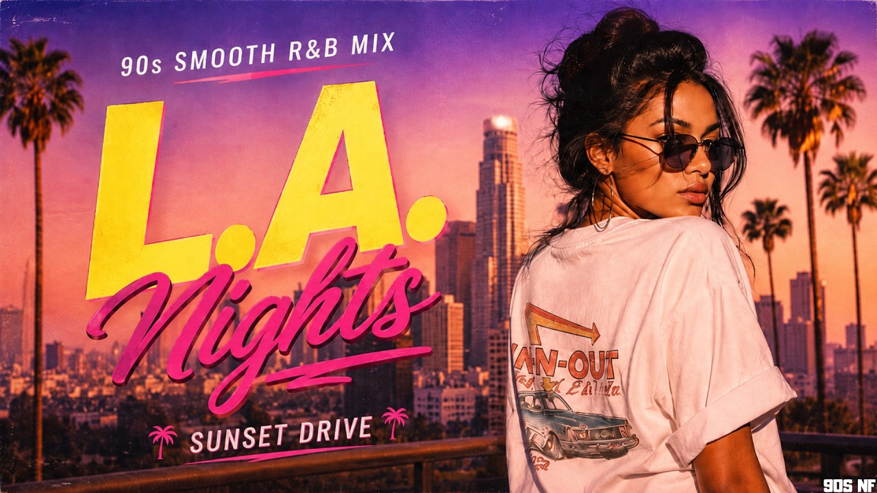 Sunset Cruising 90s 🌅 R&B G-Funk Mix | LA Nights Smooth Vibes