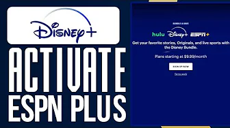 How To Activate ESPN Plus With Your Disney Plus Account (2024) Simple Tutorial thumbnail