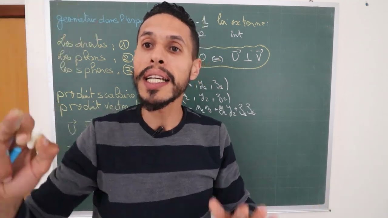 partie1 🔥 géométrie dans l'espace 🔥 2bac/pc/svt/si