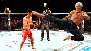 UFC 현장 관객들은 충격을 받았습니다. 89세의 노인이 다양한 치명적인 다리 기술을 마스터했고, 최두호를 순식간에 심각하게 다치게 했습니다.