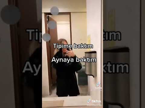 Gözlüğü taktım aynaya