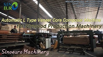 Automatic L Type Veneer Core Composer Machine for Plywood Production Machinery