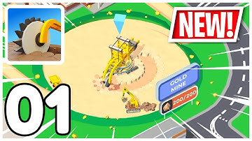 Mining Inc - Gameplay Walkthrough Part 01 (iOS, Android)