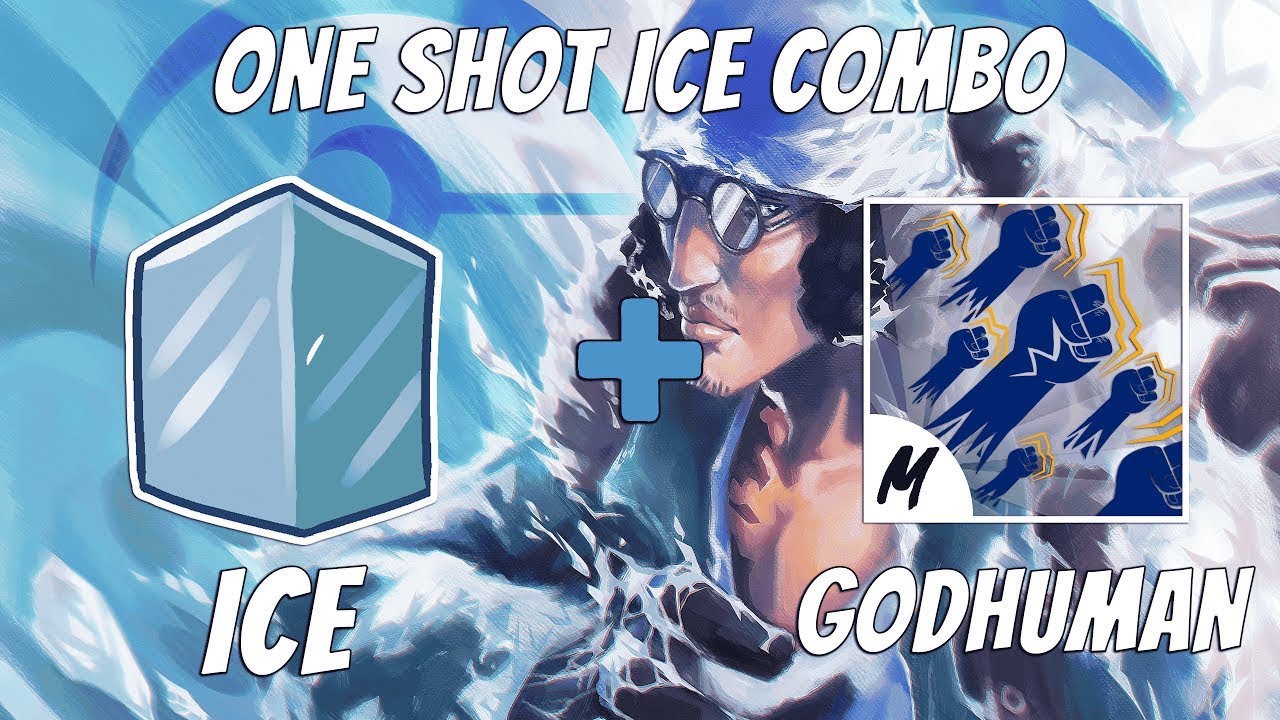 Awk ice fruit best one shot combo Ft. Blox Fruits YouTube