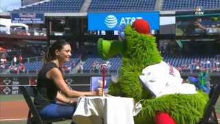 MLB mascots flirting❤️ compilation