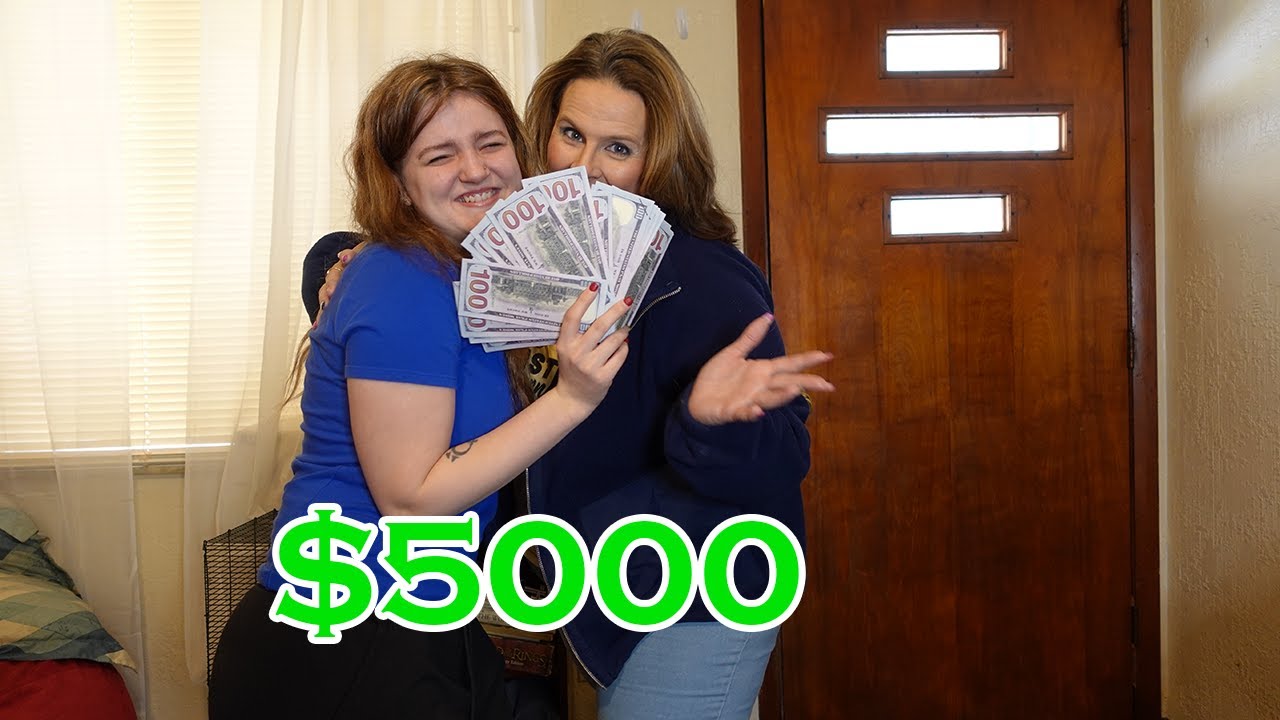 Giving My Mom 5000 Dollars