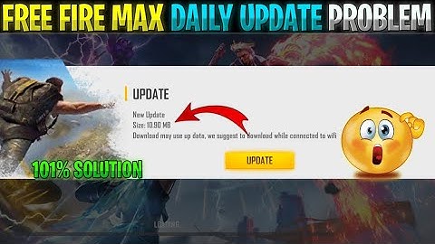 Free Fire Max Daily Update Problem Solve | Free Fire Max Daily Update In Samsung, Realme All Device