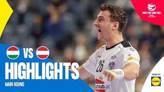 A late win... AGAIN? 😨 | Hungary vs. Austria | Highlights | Men's EHF EURO 2024 image