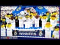 Real Madrid - the story of Champions League Winners 2022 in Lego Football