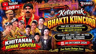 LIVE BHAKTI KUNCORO DS.TEGALDOWO NDUKOH  KEC.GUNEM .KAB REMBANG  08 OKTOBER 2026