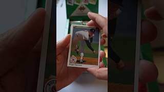Found a Roger Clemens rookie in 1990 Upper Deck #cardcollecting #nostalgia