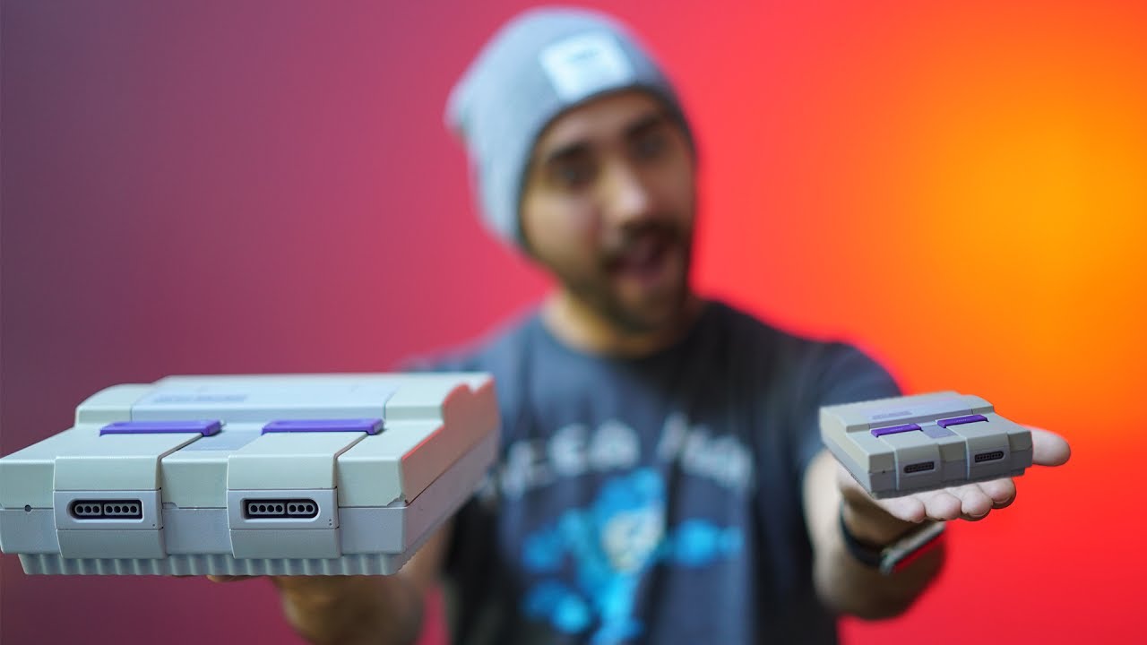 Nintendo reveals classic SNES console
