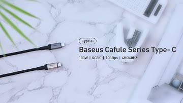 Baseus Cafule series cable Type-C PD3.1 Gen2 100W(20V/5A)