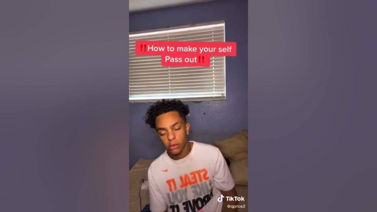 How to make yourself pass out youtube