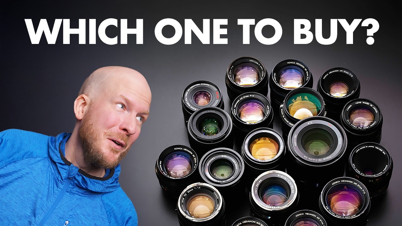 Video thumbnail: The Ultimate Camera Lens Buying Guide