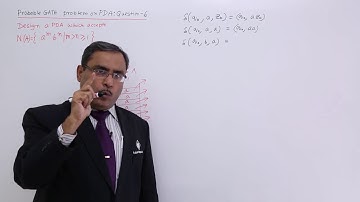 Push Down Automata - GATE Exercise 6