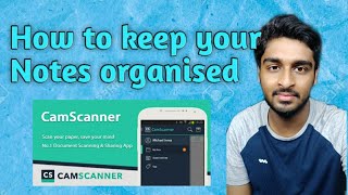 How to keep your notes organised...📚 with Cam scanner. screenshot 5