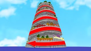 MINECRAFT PARKOUR SPIRAL... (ONE HOUR SPECIAL!)