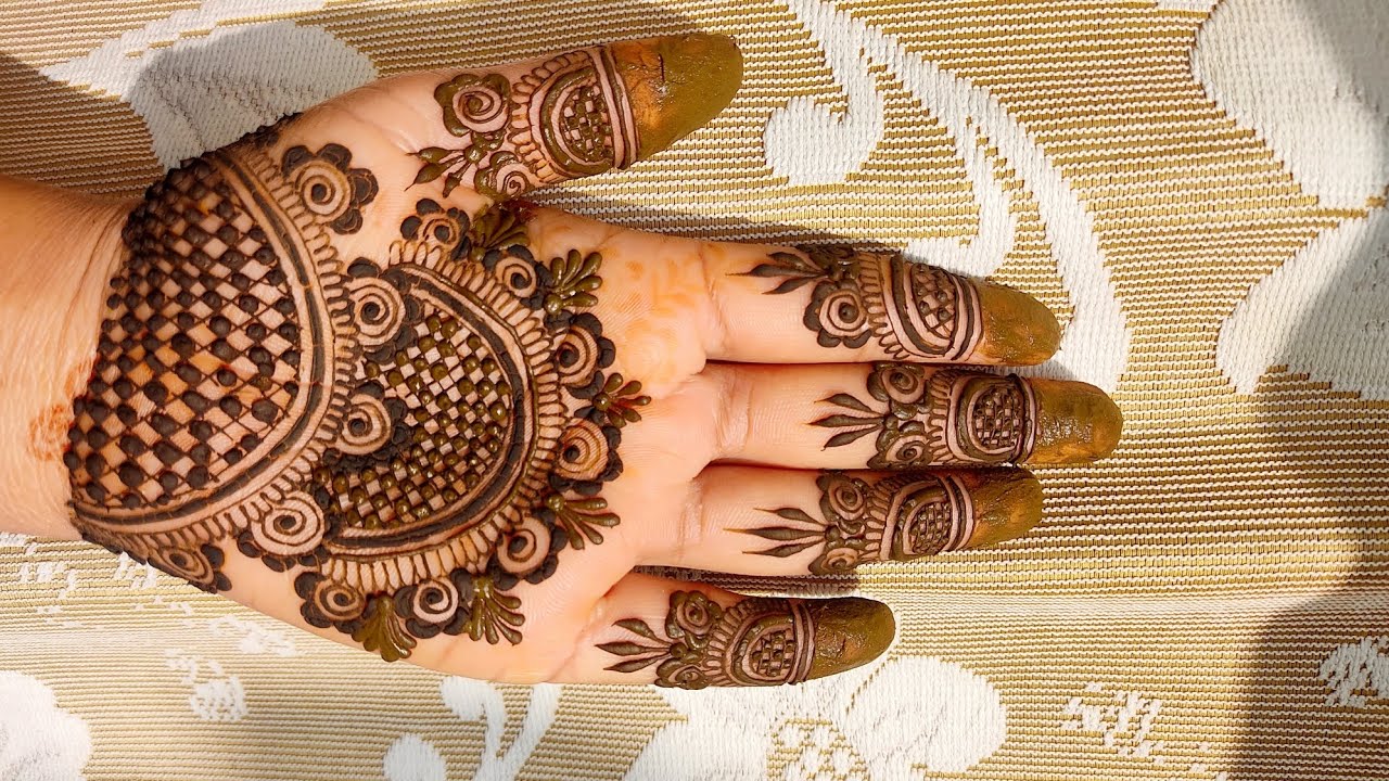 Full hand mehandi design||tilva chauth mehandi design 