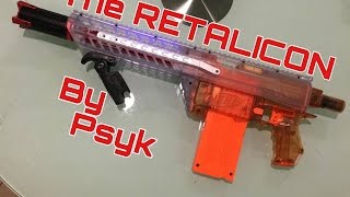 Nerf Mod: Internal Pump Action Clear Retalicon By Psyk
