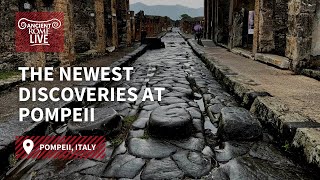 What are the newest discoveries at Pompeii?
