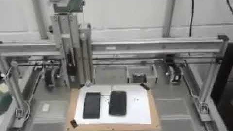 Cartesian coordinate robot using Arduino 08