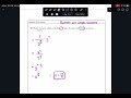 Fall 2025/25 Algebra 2 Final Free Response