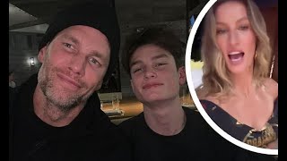 Dad's on duty: Tom Brady hits the ski slopes with his kids after adopting two kittens for daughter V