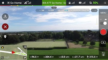Dji phantom 3 return to home test