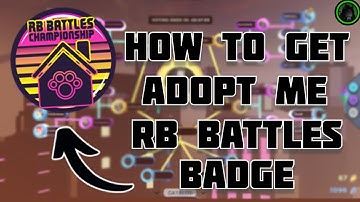 [RBB] BEST METHOD TO GET THE RBB ADOPT ME BADGE!