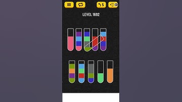 【Water Sort Puzzle】 Level 1692