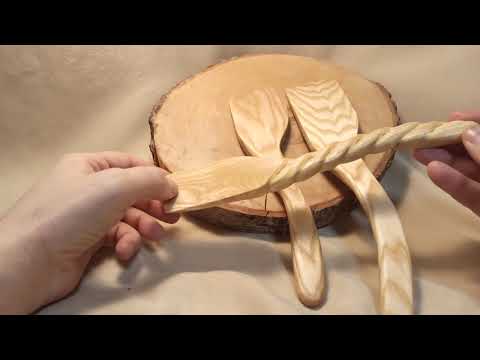 Деревянные лопатки из