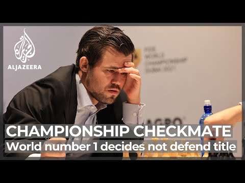 Al Jazeera English Life TV Commercial World chess champion says he will not defend his title in 2023