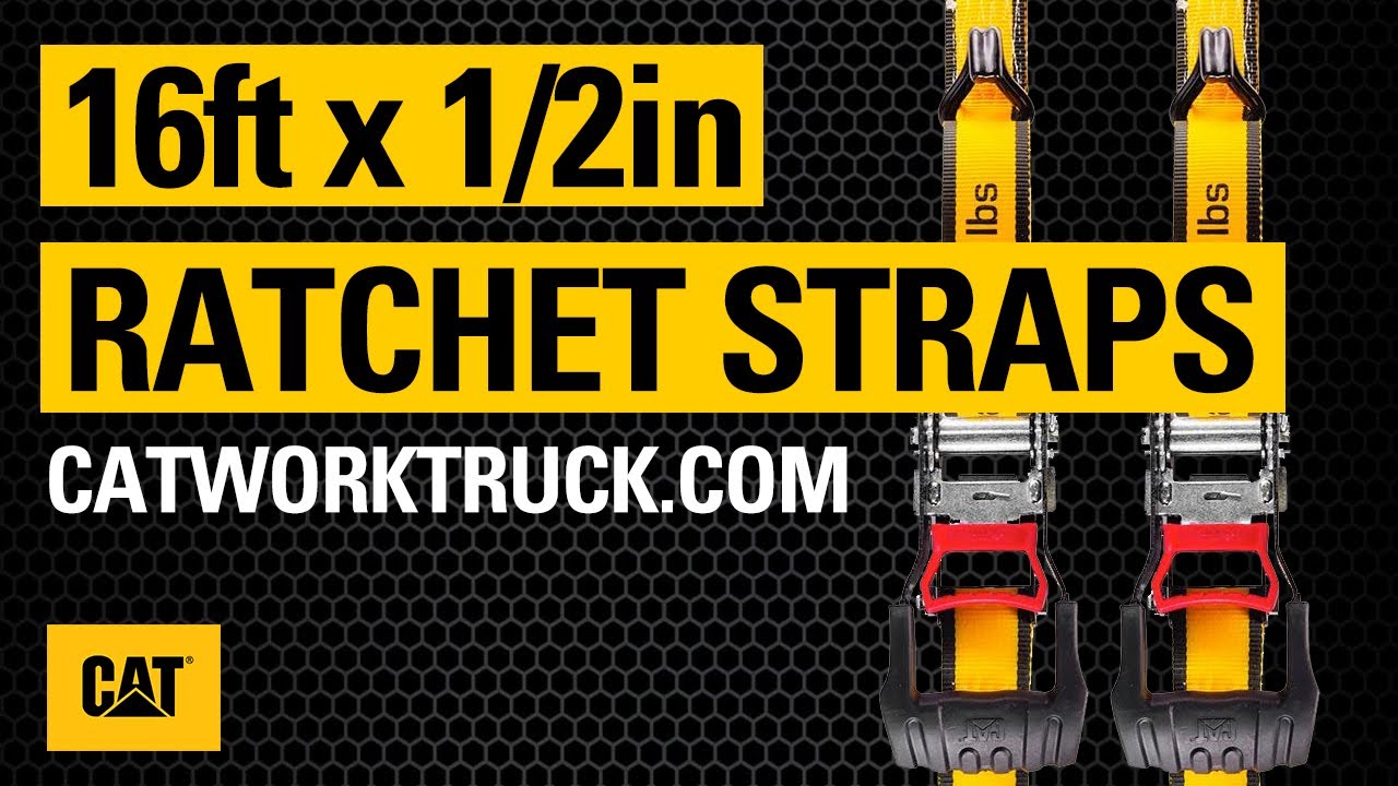 16' x 1.5" Ratchet Straps (980063N) Product Details YouTube