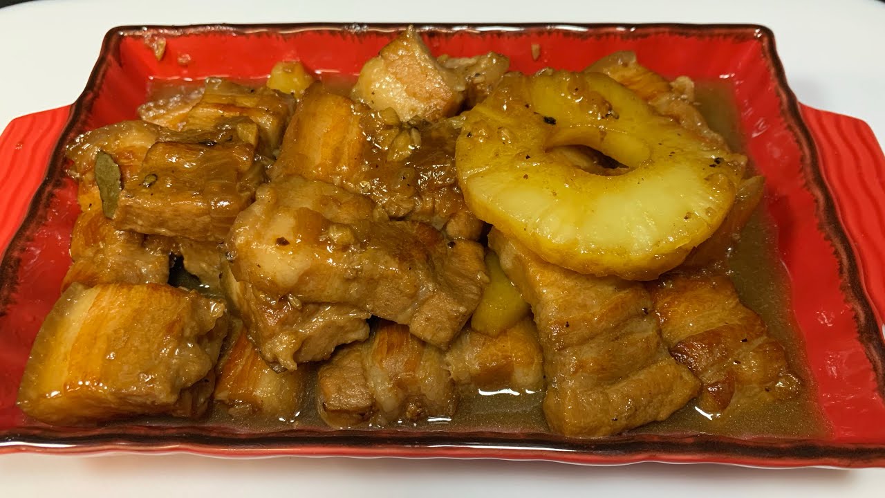 Pork belly Hamonado YouTube