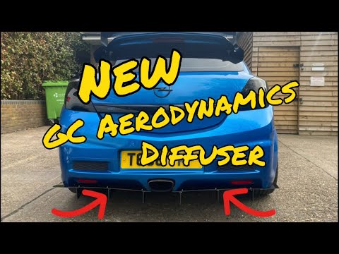Fitting GC Aerodynamics rear diffuser to my Vauxhall Astra VXR - YouTube