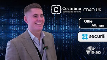 "AI brings a lot of Risk around Compliance, Security and Governance" - Ollie Allman @CDAO UK