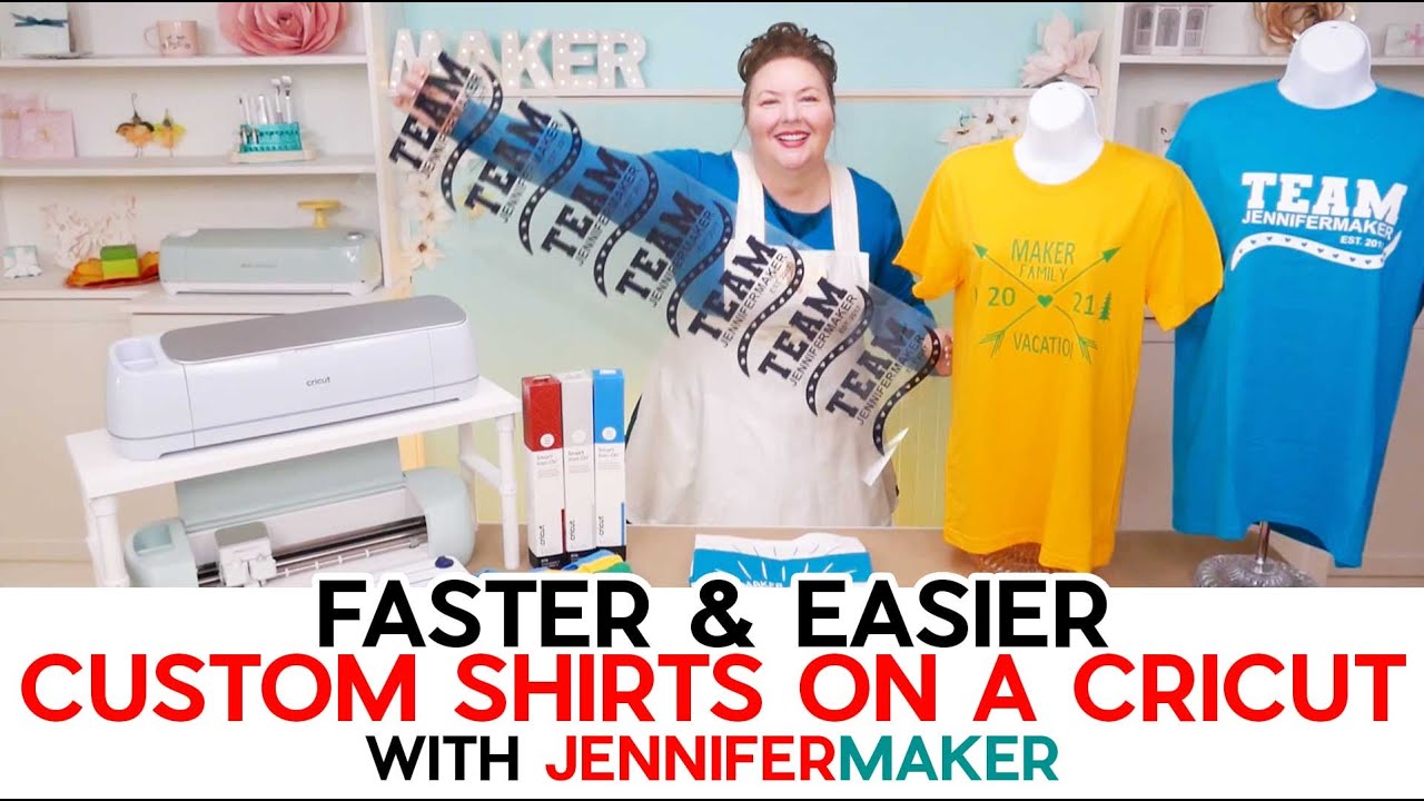 DIY Iron-On Shirts on Cricut Maker 3 & Explore 3 - Fast & Easy